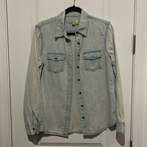 Jean Button Up Top